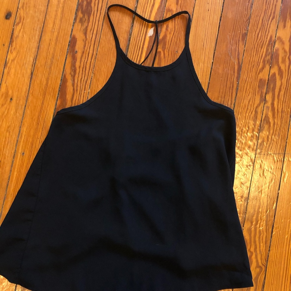 Backless black top new